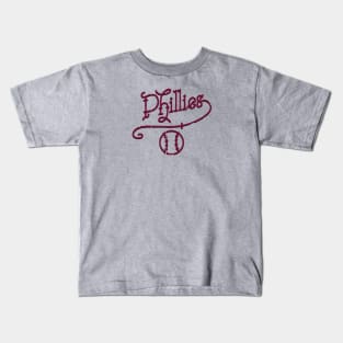 Vintage Phillies Sailor Tattoo Kids T-Shirt